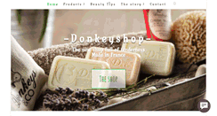 Desktop Screenshot of donkeymilkshop.com